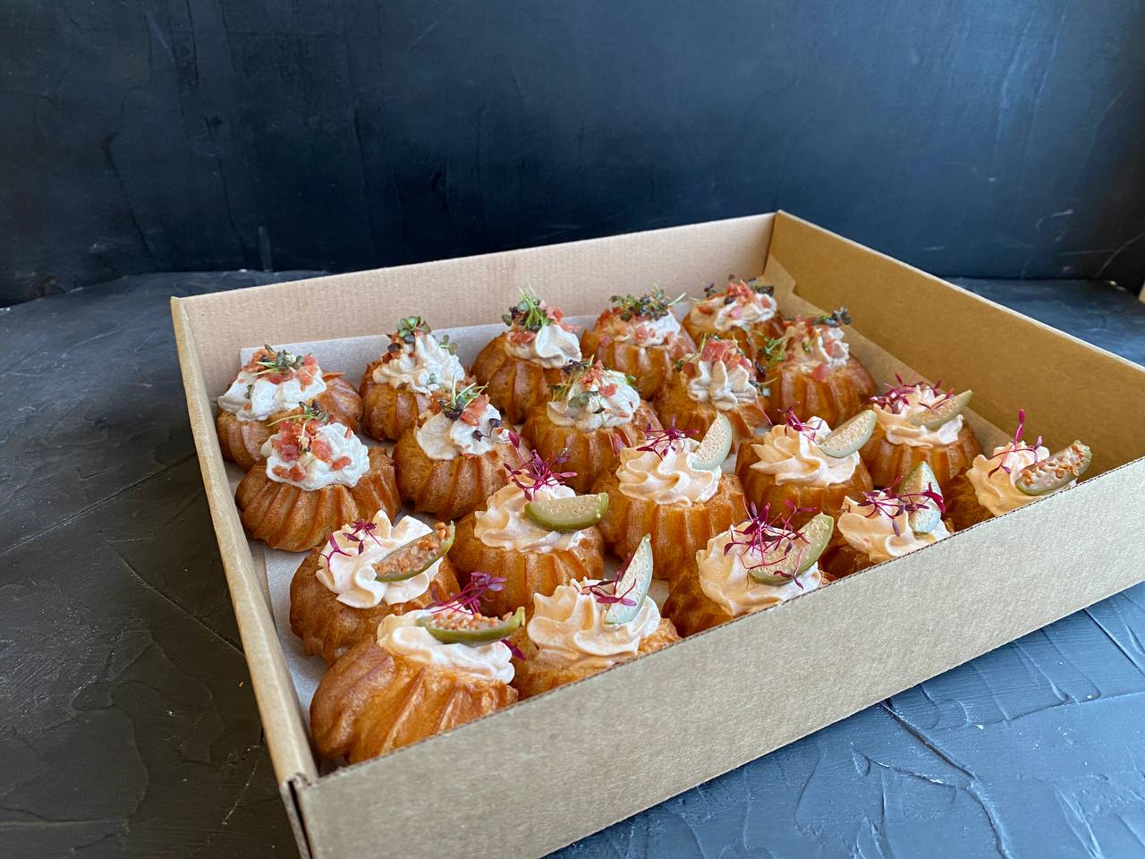 Гастробокс профитроли №1